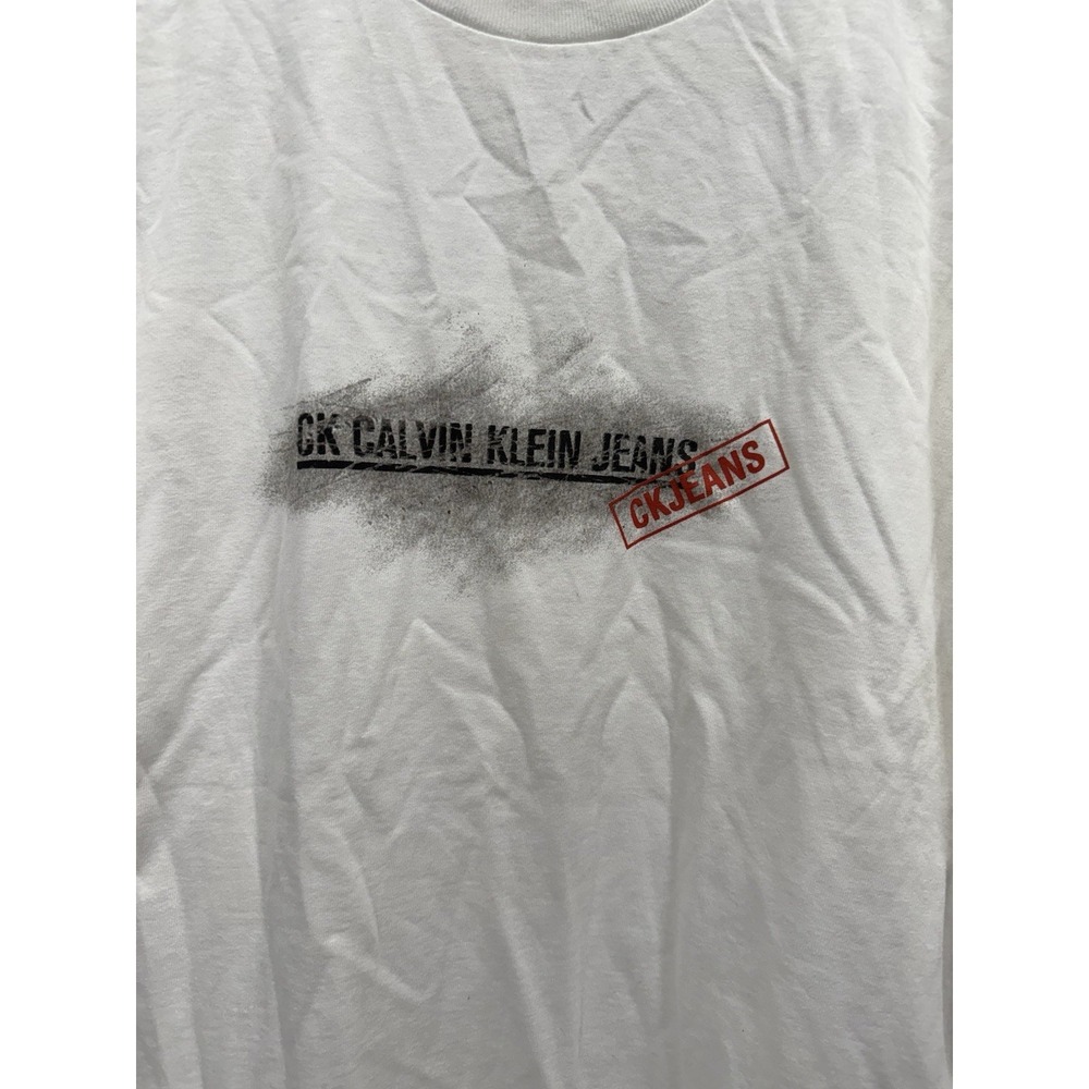 Vintage Calvin klein Jeans Men's Tee Shirt Short Sleeve Size L NWT